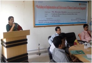 Divisional workshop at Sylhet